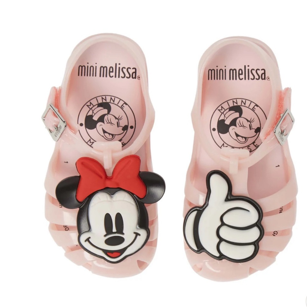 Mini Melissa Arahna and Mickey and friends toddler jelly sandal Minnie disney